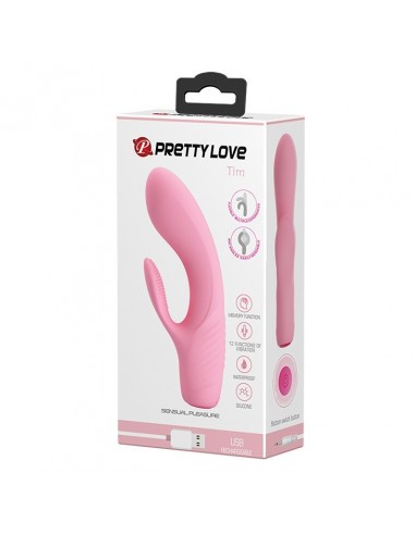 Wibrator króliczek -TIM, USB 12 Funkcji, memory - Wibratory Króliczki - 12