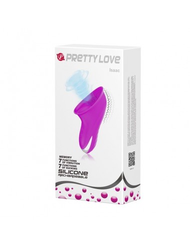 Stymulator łechtaczki Pretty Love - Isaac, Usb 7 Sucking 7 Vibration - Stymulatory łechtaczki - 12