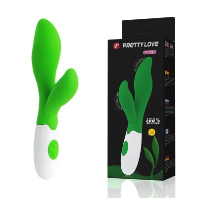 Wibrator podwójny Owen – 30 trybów wibracji, 20,5 cm - 1 2