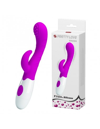 Wibrator z Króliczkiem BRUNO 7 Mocnych Trybów - Wibratory Króliczki - 2