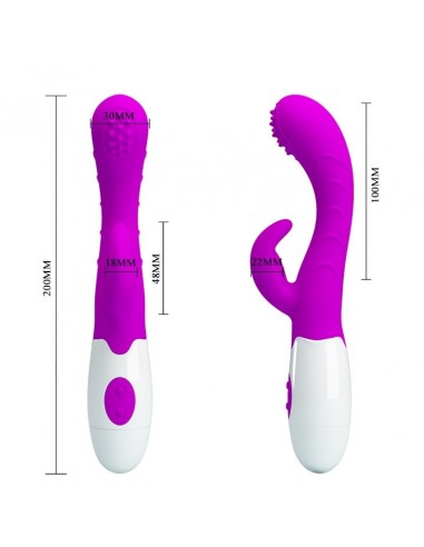 Wibrator z Króliczkiem BRUNO 7 Mocnych Trybów - Wibratory Króliczki - 7