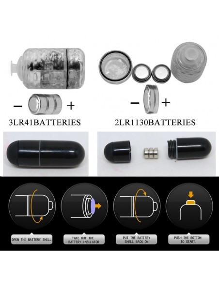 Wibrująca Nakładka Na Penisa Ball Strap Black - Przedłużki i nakładki na penisa - 9