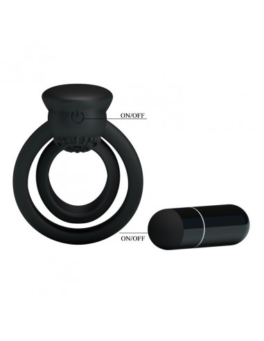 Pierścień na Penisa z wibracją  - Esther - Pierścienie erekcyjne wibrujące - 7