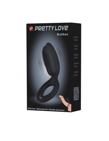 Pierścień na Penisa z wibracją  - Esther - Pierścienie erekcyjne wibrujące - 10