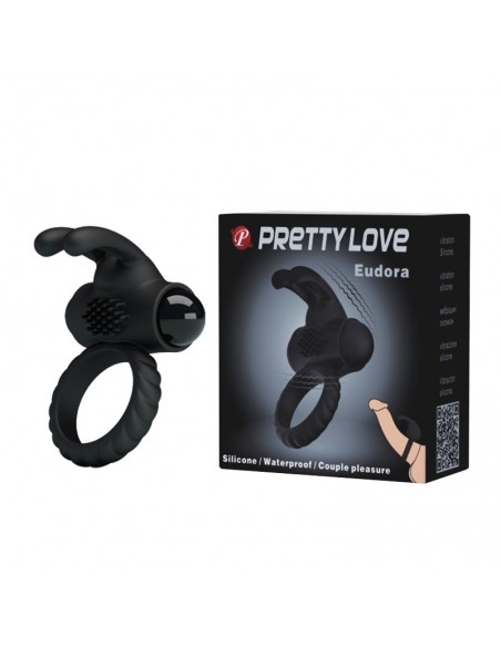 Pierścień na Penisa z wibracją  - Eudora - Pierścienie erekcyjne wibrujące - 1
