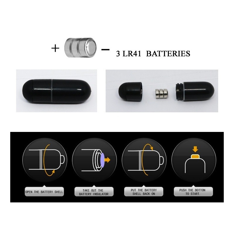 Wibrujący pierścień na penisa EUDORA z wypustką na łechtaczkę, 4,5 cm - 8
