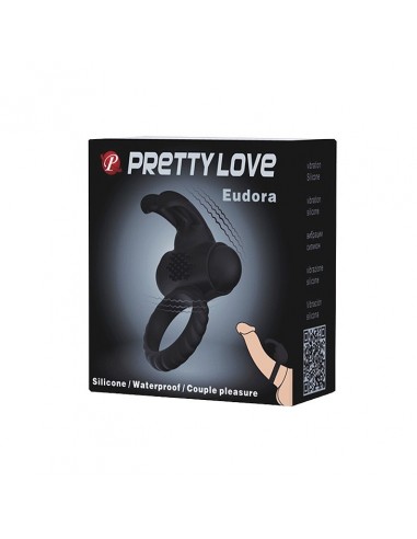 Pierścień na Penisa z wibracją  - Eudora - Pierścienie erekcyjne wibrujące - 9