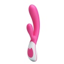 Wibrator URIAH z podwójną stymulacją – 21,5 cm - 1