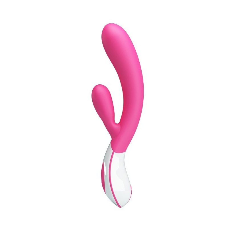 Wibrator URIAH z podwójną stymulacją – 21,5 cm - 3