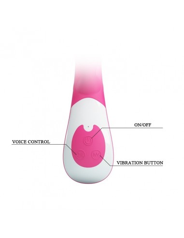 Wibrator Króliczek - Uriah, 12 Funkcji, Voice Control - Wibratory Króliczki - 7