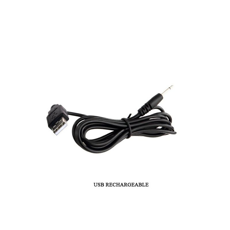 Wibrator URIAH z podwójną stymulacją – 21,5 cm - 9