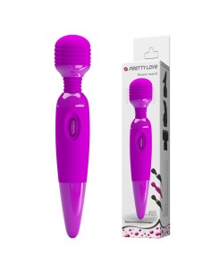 Masażer Pretty Love - Power Wand Purple - Wibratory Magic Wand - 1 2