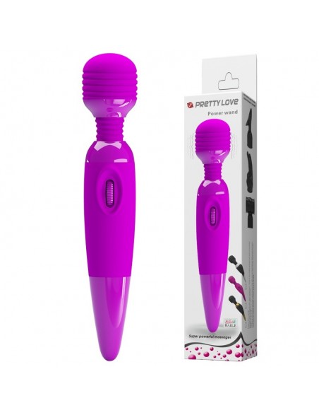 Masażer Pretty Love - Power Wand Purple - Wibratory Magic Wand - 2