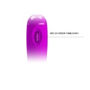 Wibrator masażer Power Wand Purple - bezstopniowa regulacja drgań, kulista główka 4,5 cm, długość całkowita 25 cm - 7