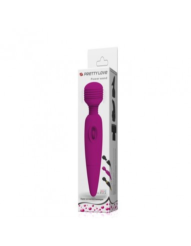 Masażer Pretty Love - Power Wand Purple - Wibratory Magic Wand - 10