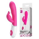 Wibrator Felix ze stymulatorem łechtaczki i sterowaniem głosem, 20 cm - 2