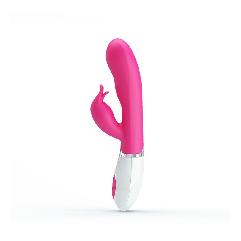 Wibrator Felix ze stymulatorem łechtaczki i sterowaniem głosem, 20 cm - 3