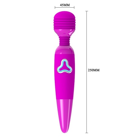 Wibrator różdżkowy USB Body Wand z elastyczną szyjką i 7 trybami wibracji, długość 25 cm - 5