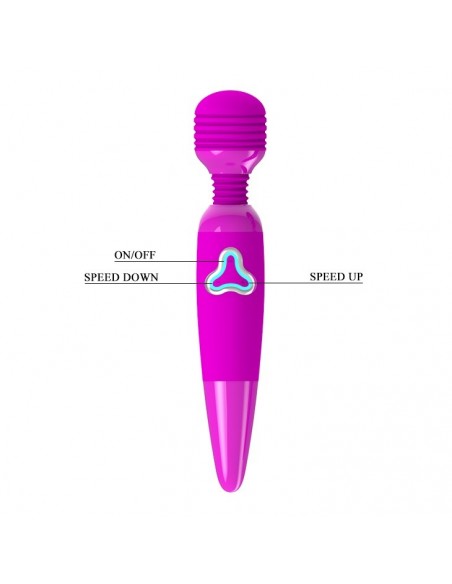 Masażer Pretty Love - Usb Body Wand 7 Function - Wibratory Magic Wand - 6