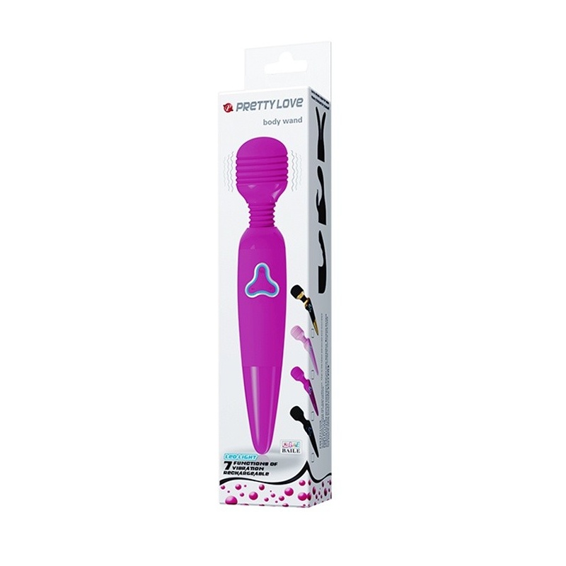 Wibrator różdżkowy USB Body Wand z elastyczną szyjką i 7 trybami wibracji, długość 25 cm - 8