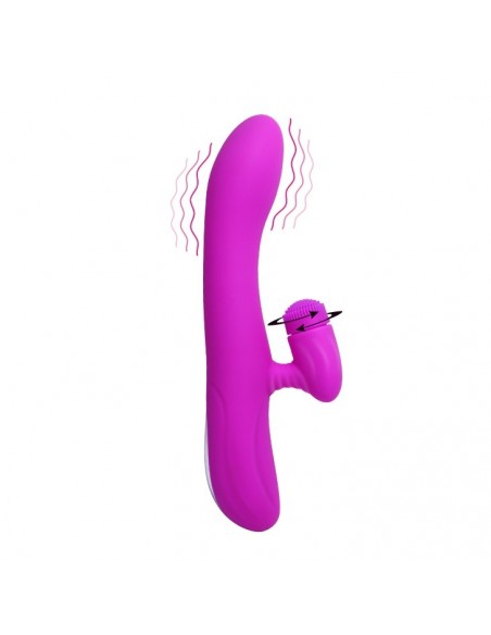 Wibrator Króliczek - Derrick Usb 4 Rotacje 7 Funkcji Wibracji - Wibratory Króliczki - 3