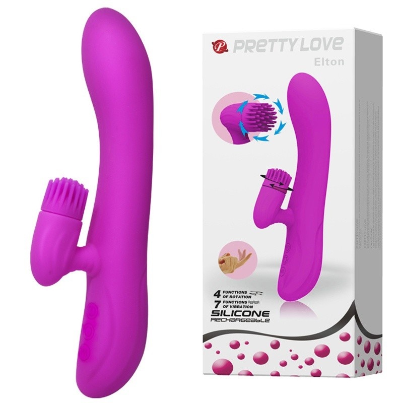 Wibrator ELTON rotacyjny z wibracjami, 20,5 cm - 2