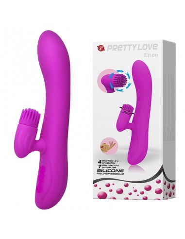 Wibrator króliczek - ELTON USB 4 Rotacje 7 Funkcji wibracji - Wibratory Króliczki - 2