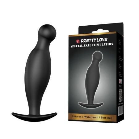 Korek analny SPECIAL ANAL STIMULATION, silikon, 10 cm - 3