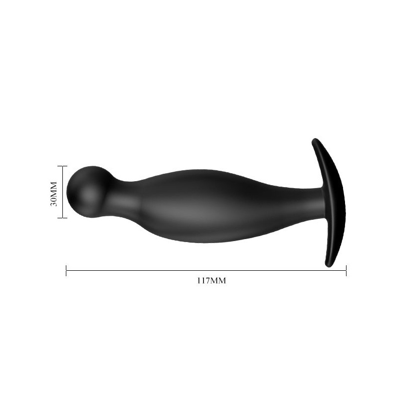 Korek analny SPECIAL ANAL STIMULATION, silikon, 10 cm - 7