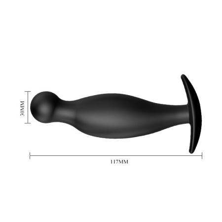 Korek analny SPECIAL ANAL STIMULATION, silikon, 10 cm - 7