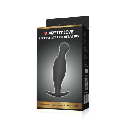 Korek analny SPECIAL ANAL STIMULATION, silikon, 10 cm - 1 2