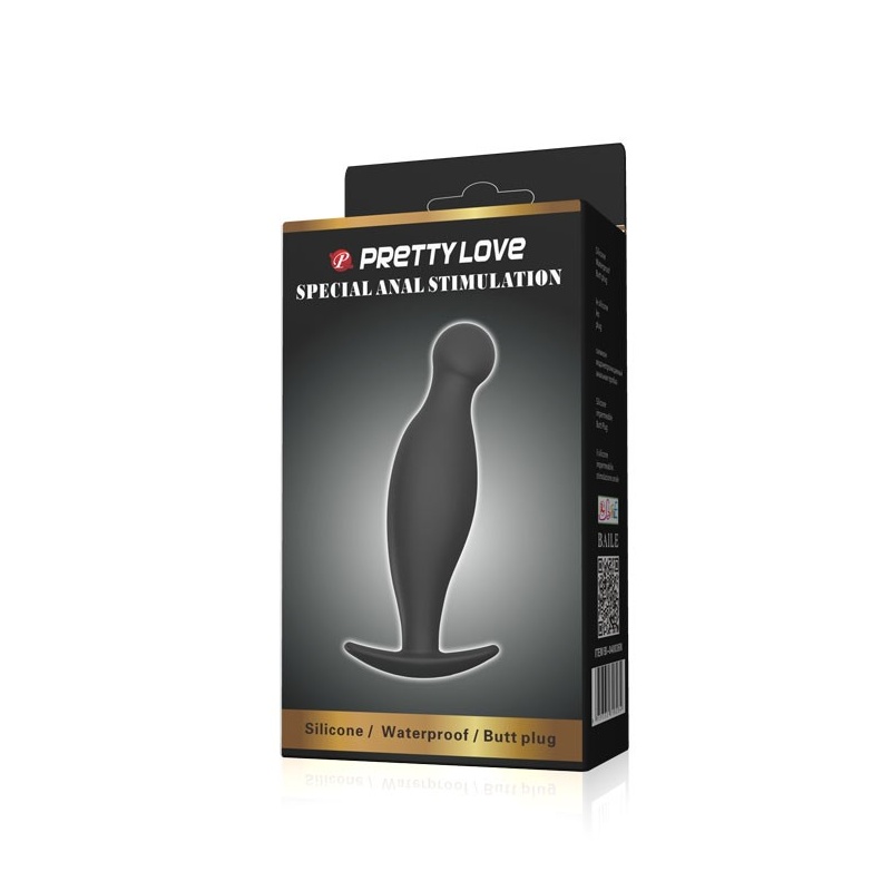 Korek analny SPECIAL ANAL STIMULATION, silikon, 10 cm - 2
