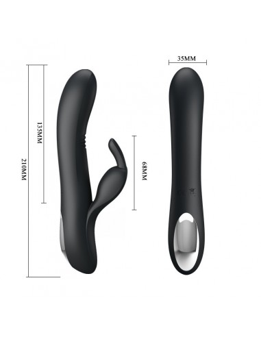 Wibrator z Króliczkiem DYLAN 7 Funkcji + 4 Ekstra Tryby Stymulacji - Wibratory Króliczki - 6