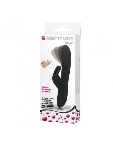 Wibrator z Króliczkiem DYLAN 7 Funkcji + 4 Ekstra Tryby Stymulacji - Wibratory Króliczki - 9