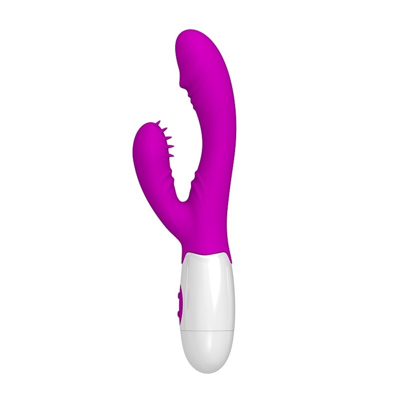 Wibrator Andre z podwójną stymulacją, 20 cm - 3