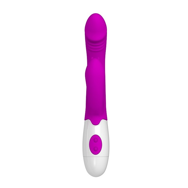 Wibrator Andre z podwójną stymulacją, 20 cm - 4