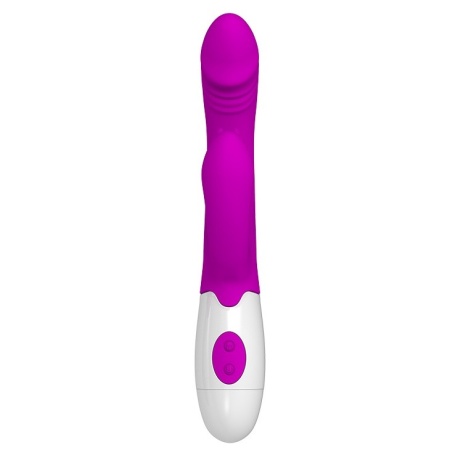 Wibrator Andre z podwójną stymulacją, 20 cm - 4