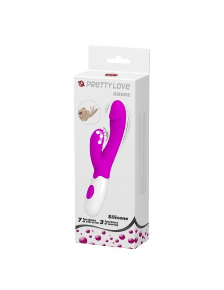 Wibrator Z Króliczkiem Andre 7 Funkcji Wibracji - Wibratory Króliczki - 12