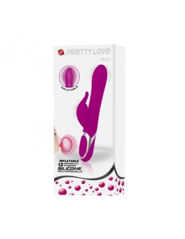 Wibrator króliczek - NEIL USB 12 Funkcji wibracji - Wibratory Króliczki - 10