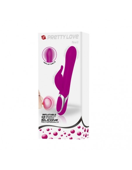 Wibrator króliczek - NEIL USB 12 Funkcji wibracji - Wibratory Króliczki - 10