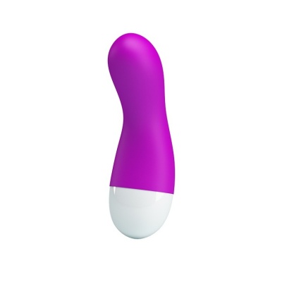 Wibrator IAN - 30 funkcji wibracji, silikon medyczny, 12 cm - 1