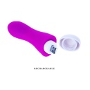 Wibrator IAN - 30 funkcji wibracji, silikon medyczny, 12 cm - 8