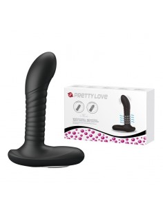 Masażer Analny USB z Pilotem 12 Funkcji + 3 Tryby Rotacji - Masażery i stymulatory prostaty - 1 2