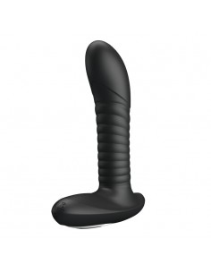 Masażer Analny USB z Pilotem 12 Funkcji + 3 Tryby Rotacji - Masażery i stymulatory prostaty - 1