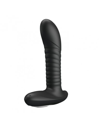 Masażer Analny USB z Pilotem 12 Funkcji + 3 Tryby Rotacji - Masażery i stymulatory prostaty - 1