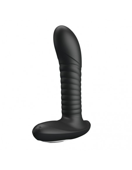 Masażer Analny USB z Pilotem 12 Funkcji + 3 Tryby Rotacji - Masażery i stymulatory prostaty - 1