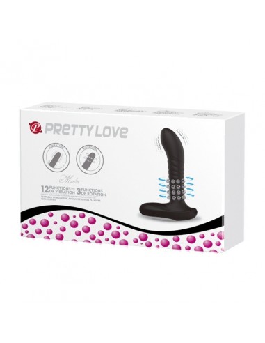 Masażer Analny USB z Pilotem 12 Funkcji + 3 Tryby Rotacji - Masażery i stymulatory prostaty - 7