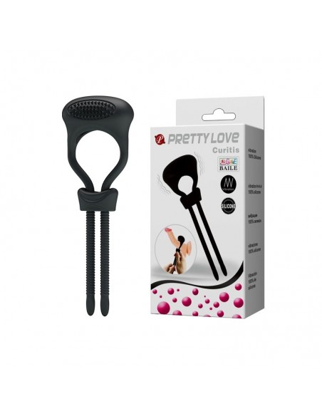 Pierścień na Penisa z wibracją  - Curitis - Pierścienie erekcyjne wibrujące - 2