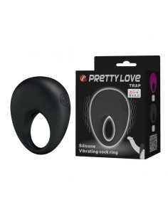 Pierścień na Penisa z wibracją  - Trap - Pierścienie erekcyjne wibrujące - 1 2