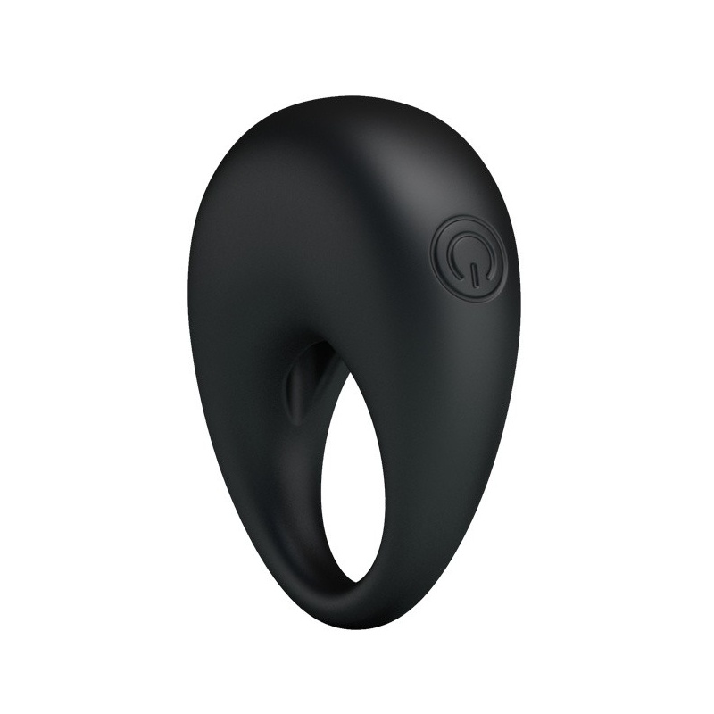 Pierścień na penisa TRAP vibration z wibracjami i wypustką 5,6 cm - 5